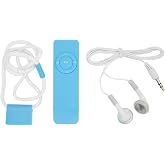 MP3 Players Portable Music Player with Ultra Compact Design, 64GB Memory Support for Audiobooks (Blue)
