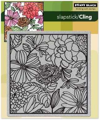 Penny Black 40-101 Cling Rubber Stamp, Mosaic