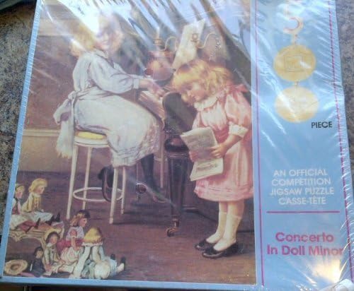 Concerto in Doll Minor Puzzle 500 Pieces by An official competition jigsaw puzzle casset-tete