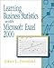 Learning Business Statistics with Microsoft Excel 2000 by 