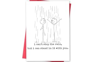 Cute Encouragement Card For Him Her, Feel Better Card For Friend Bestie Brother Sister Coworker, Sympathy Support Gift For Go