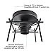 Lysed Semi-Flush Mount Ceiling Light,Industrial Vintage Chic Style Ceiling Lamp for Dining Room Home Decoration
