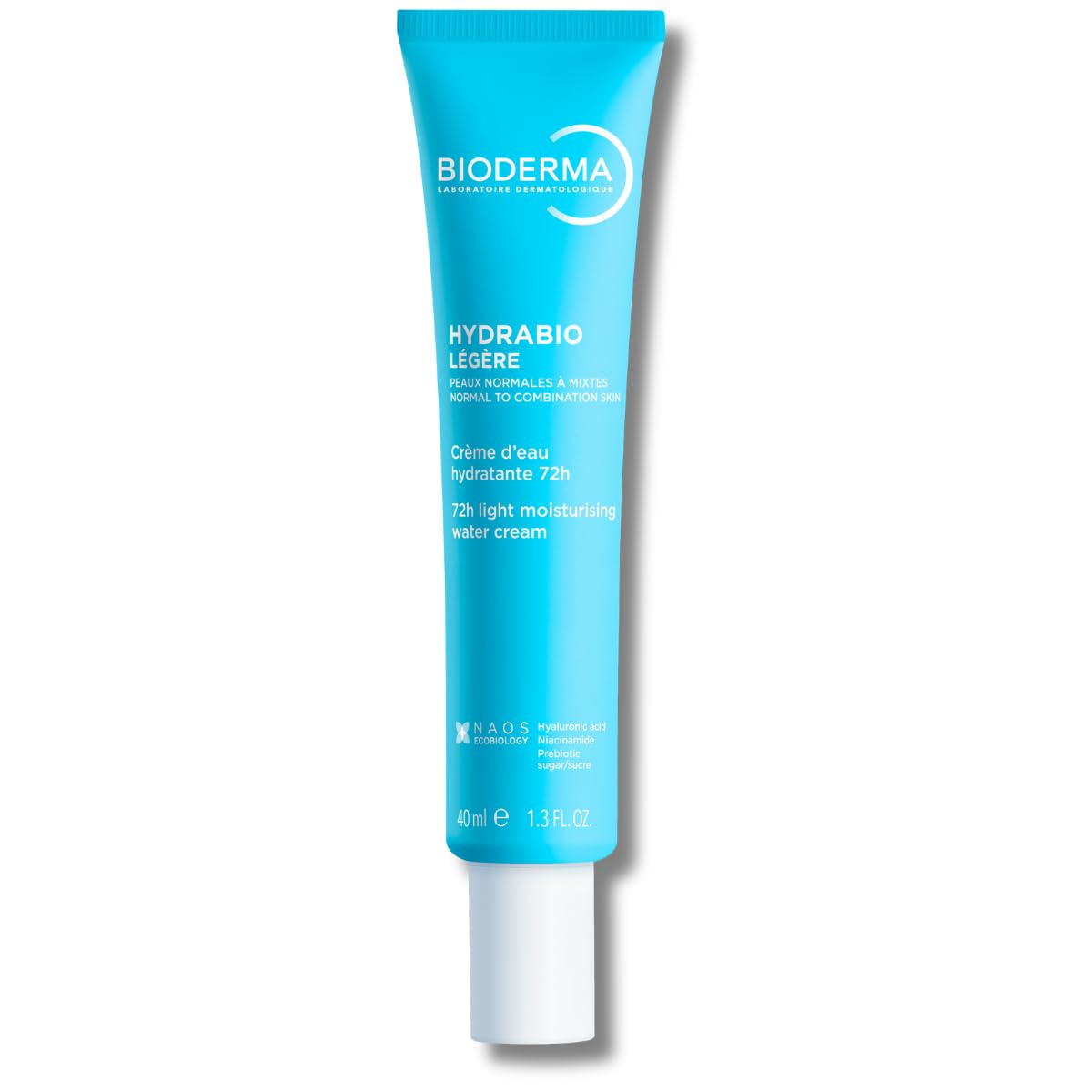 Photo 1 of Bioderma Hydrabio Face Cream, Gel Cream Moisturizer, Provides Radiance, Lightweight Face Moisturizer for Normal to Combination Sensitive Skin, 1.33 Fl Oz (Pack of 1)