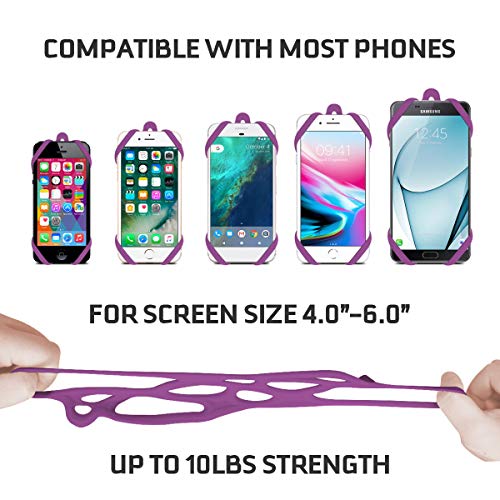 ROCONTRIP Universal Cell Phone Lanyard Holder (Pale Purple)