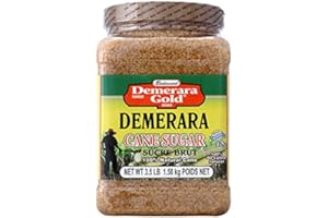 Demerara Gold Sugar,3.5LB (1.58KG)