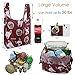 ZNFSZ Reusable Shopping Foldable Large Grocery Bags,