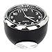Acecharming Car Clock, High Accuracy Car Dashboard Clock Classic Table Mini Quartz Clock Car Onboard Small Round Luminated Clock (Size: 40 x 40 x 40 mm)