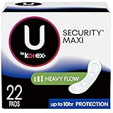 U by Kotex Security Maxi Pads, Heavy