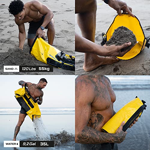 HybridSack Portable Water & Sand Weightlifting bag (77 / 120 Lbs