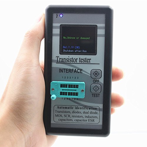 Multifunction Transistor Tester Automatic Identified Resistor Inductor Capacitor ESR Meter Checker Detector M328 Stevlogs - Thumbnail 6