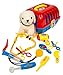 MMP Living Pet Care Play Set - pet Vet, pet Grooming and pet Travel Crate with Plush Dog - 12pcs