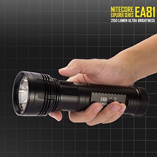 Nitecore EA81 4 x CREE XHP50 2150LM Outdoor LED Flashlight 462M