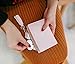 SOPEWOD Wallet for Women Cute Leather Coin Purse for Girls Ladies Small Tassel Short Wallet Card Holder (Pink)