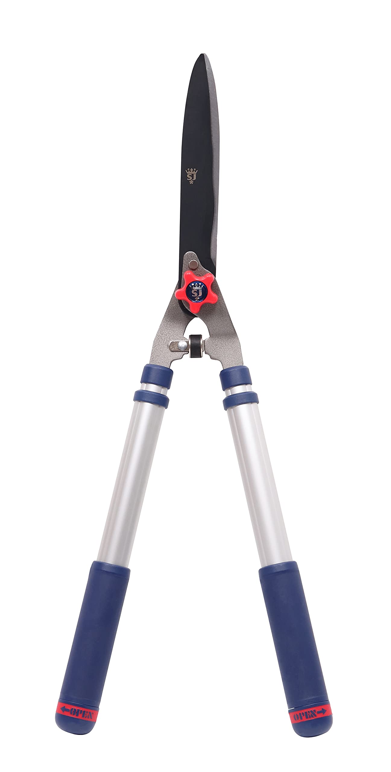 Spear & Jackson 55507 66 x 26 x 6.2 cm Telescopic Hedge Shears - Grey/Black