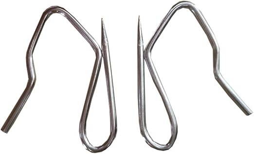 Amazon Com Happyupcity 100 Pcs Silver Nickel Plated Iron S Shaped