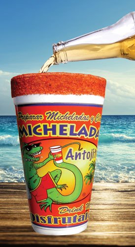 Amazon Com 6 Pack Antojitos Micheladas Mix 24oz Cup Ready To Use Grocery Gourmet Food
