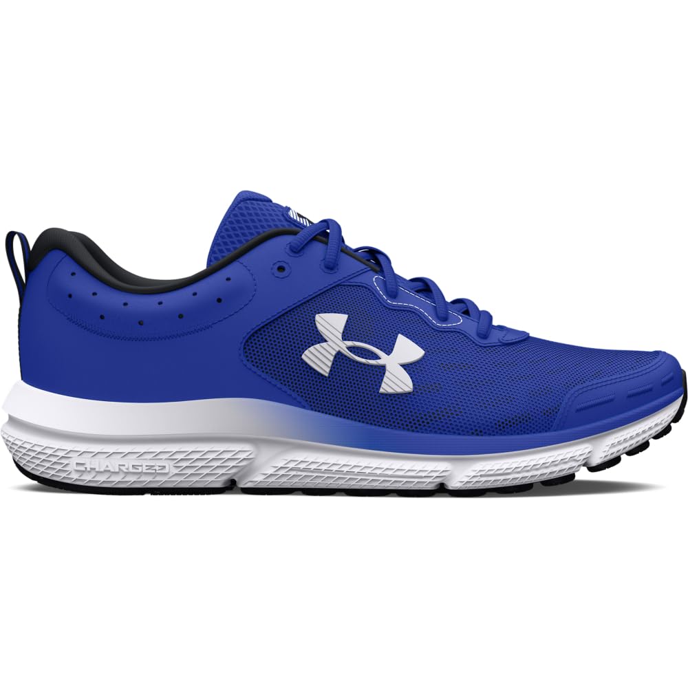 Under Armour Mens Charged Assert 10 Running Shoes Blue 8 (42.5)