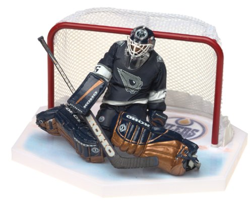 NHL Series 4 Figure: Tommy Salo with Navy Blue Jersey at Amazon