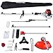 Maxtra Powerful 42.7cc 4 in 1 Trimming Tools, Multi Functional Sets Gas Pole Saw, Gas Hedge Trimmer,Brush Cutter,String Trimmer with 8.2 to 11.4 FT Extension Pole & Carry Bag Comes for Tree Pruning
