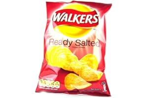 Walkers Ready Salted Crisps 12 Pack 300g