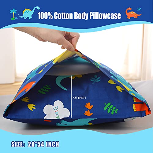 Suyfhdc Dinosaur Body Pillow Cover Full Length Pillow Case 20"x54