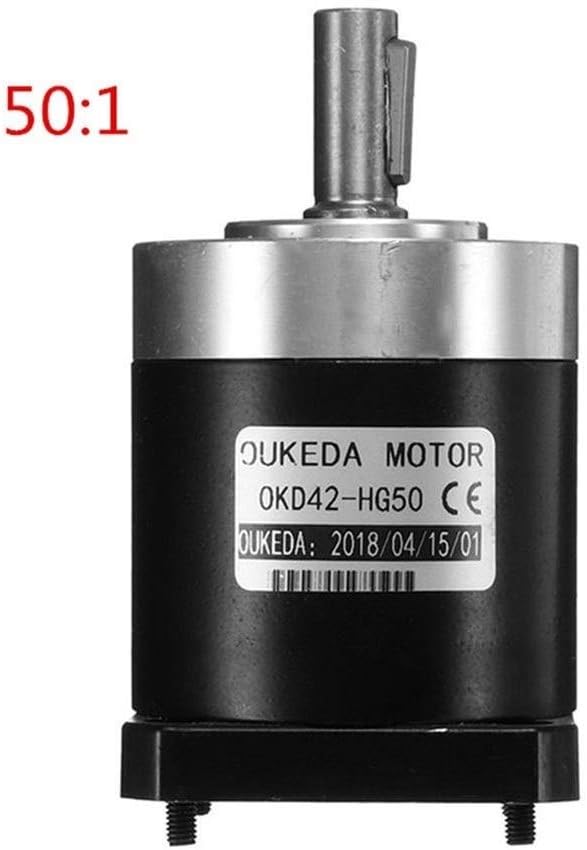 DC Gear Motor High Torque Nema 42 Planetary Reduction Gear Motor Ratio 5:1 10:1 15:1 20:1 25:1 30:1 40:1 50:1 100:1-15:1 for RC Car Robot Model DIY Engine Toy (Size : 50:1)