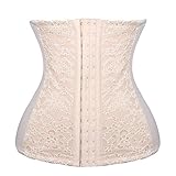 FeelinGirl Women's Waist Training Cincher Underbust Corset Body Shaper