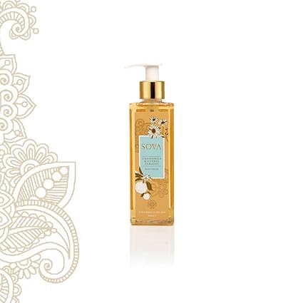 SOVA Chamomile and Coorgi Narangi, Body Wash For Normal To Dry Skin, 240 ML