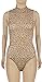 JustinCostume Women's Spandex Turtleneck Sleeveless Dance Leotard Costume