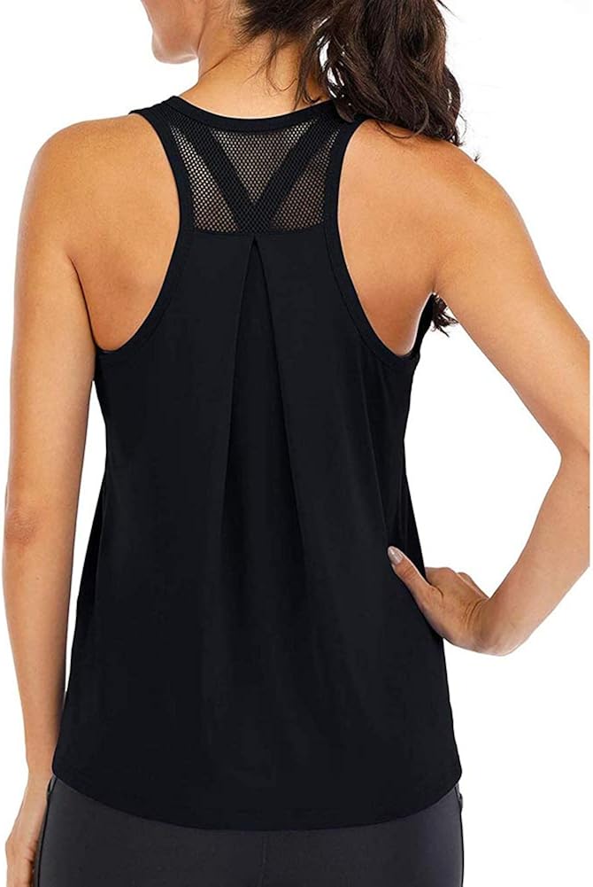 USlingbi Workout Tops for Women Sleeveless Exercise Gym Yoga Shirts