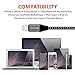 iPhone Charger, Xcords 6FT Lightning Cable Extra Long 8pin Nylon Braided Charging Cord for iPhone X/ 8 plus/ 8 /7 plus/ 7/ 6 plus /iPad and iPod(Carbon Black)