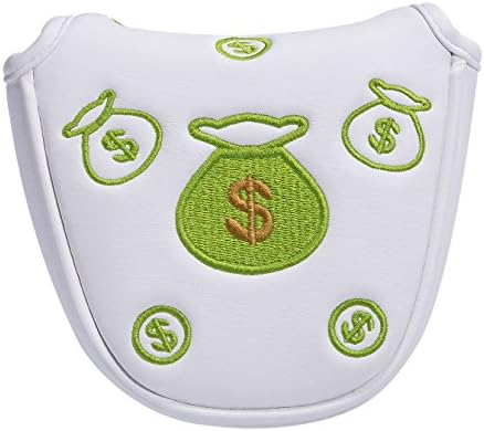 Golf Putter Cover Headcovers Money Bag Metal Mark Headcovers For All Mallet putters