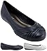Enimay Women's Ballet Flats Girls Weave Slip On Shoes Comfortable Light Footwear