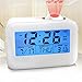 Alarm Clocks for Bedrooms, DANGSHAN Cool Digital Snooze Projection Alarm Clock with 3.5