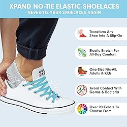 Xpand No Tie Shoelaces System with Elastic Laces