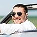 Samnyte Bluetooth Headphones, Samnyte Wireless Neckband Stereo Headset with Mic & Passive Noise Cancelling Earbuds, Long Working Time up to 16 Hours for iPhone and Android