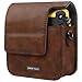Fintie Protective Case for Fujifilm Instax Mini 70 - Premium Vegan Leather Bag Cover for Fujifilm Instax Mini 70 Instant Film Camera with Removable Adjustable Strap, Vintage Brown