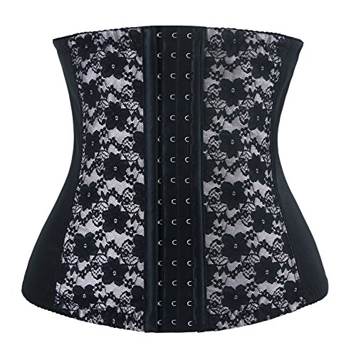 Charmian Women's Lace Waist Trainer Underbust Corset Bodyshaper Girdle Shapewear