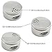 Salt Shaker, Newness Stainless Steel and Clear Acrylic Salt/Sugar/Spice/Pepper Shaker Seasoning Can with Rotating Cover, 3.7 Ounces (110 Milliliter)
