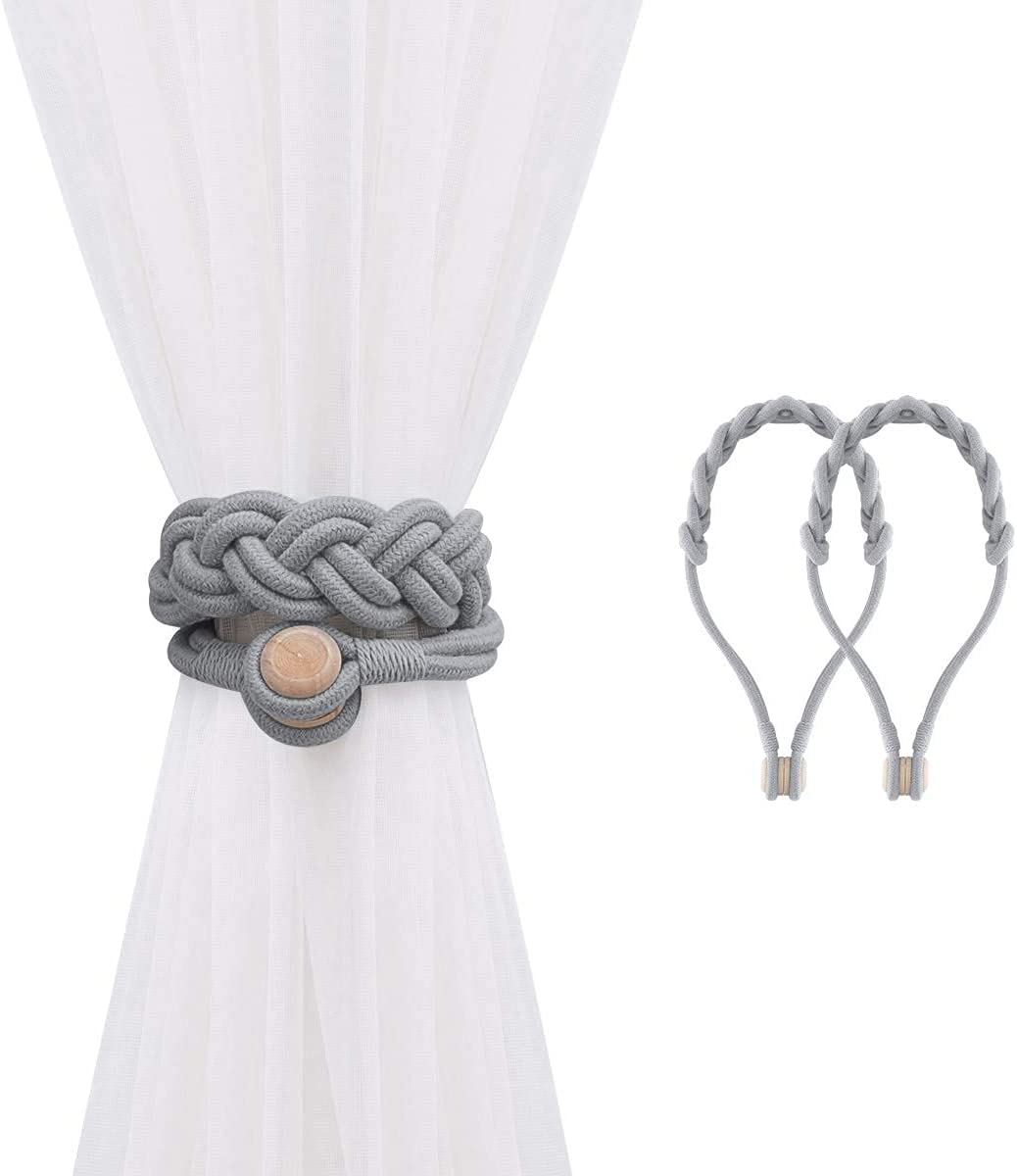 Buy HomeCloud Curtain Tie Back, Cotton HandKnotted Curtain tiebacks Curtain