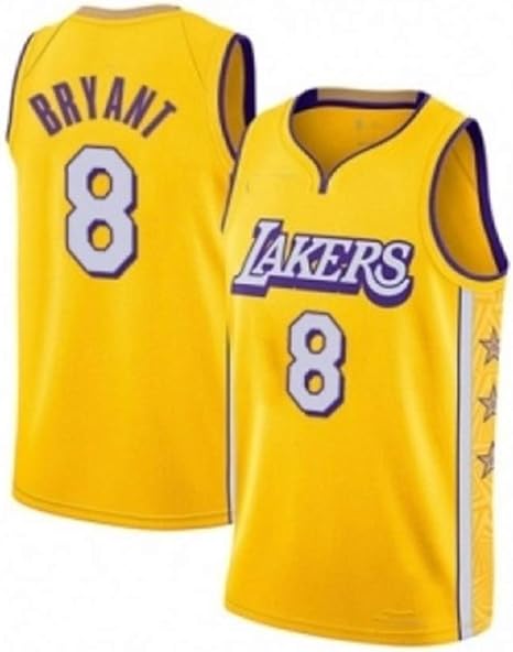 Kobe 24 Lakers Mamba Men S Basketball Jersey Polo Shirt Unisex Training Shirts Legend Embroidered Jersey Short Sleeve Sports T Shirt Amazon Co Uk Sports Outdoors