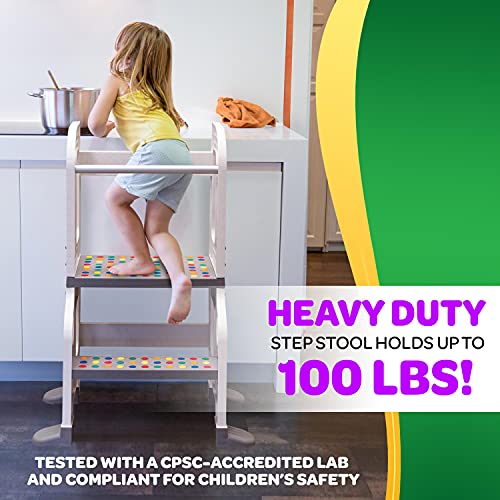 Crayola Edition 2 in 1 Kitchen Buddy Learning Tower, Kitchen Step