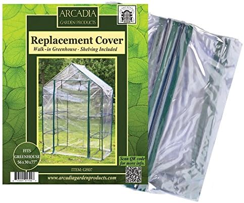 Arcadia Garden Products 1-Sided Walk-in Greenhouse Replacement Cover