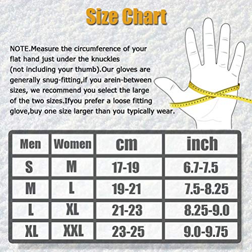 image for Nertpow Winter Cycling Bike Gloves, Warm Thermal Windproof Driving Run