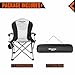 KingCamp Heavy Duty Steel Camping Director’s Folding Chair with Carry Bag and Cooler Bagthumb 4