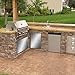 CO-Z Outdoor Kitchen Doors, 304 Brushed Stainless Steel Single Access Doors for Outdoor Kitchen, Commercial BBQ Island, Grilling Station, Outside Cabinet, Barbeque Grill, Built-in (20