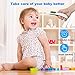 【New Version】Baby Thermometer Forehead and Ear, Dynasco Quick Reading Digital Infrared Temporal Thermometer [35 Readings Memory, Mute Optional] 3 LCD Backlights,Fever Thermometer for Infant Baby Adult