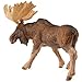 Papo Standing North American Moose Toy Figure, Multicolor
