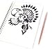 Hieno Supplies Dotted Journal Notebook - A5 Sized Spiral Journal with Rose Gold Color Pen - Best for Journaling & Drawings - 160 Thick Dot Grid Pages with Transparent Cover