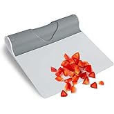 DANDY ScooperDuper - Multi-Purpose Folding Food Mover, Bench Scraper, Dough Scraper, Food Scraper Tool, User-Friendly Kitchen Gadget for Cutting Board and Chef&rsquo;s Knife